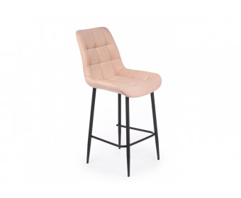 Полубарный стул Челси бежевый (zd 210) / черный
