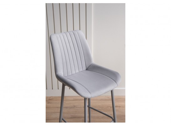 Полубарный стул Седа светло-серый (zd 960) / серый в Ростове-на-Дону