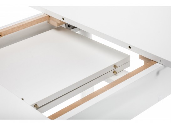Стол Аттер 90(120)х90х73 белый в Ростове-на-Дону