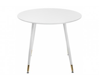 Стол круглый Bianka 80х75 white