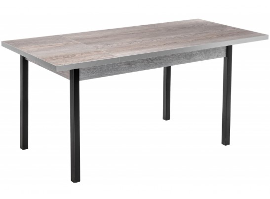 Стол Оригон 120(160)х70х77 навара / черный матовый в Ростове-на-Дону