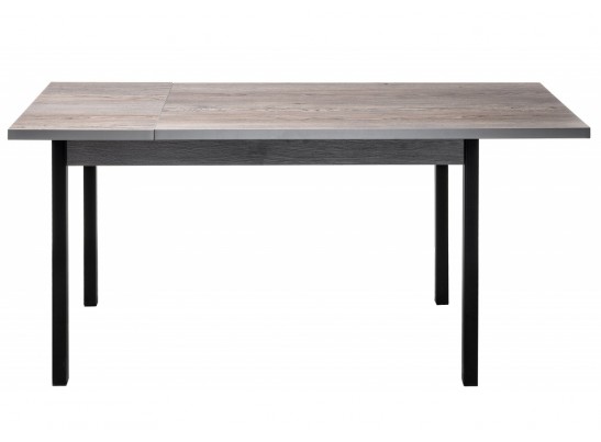 Стол Оригон 120(160)х70х77 навара / черный матовый в Ростове-на-Дону