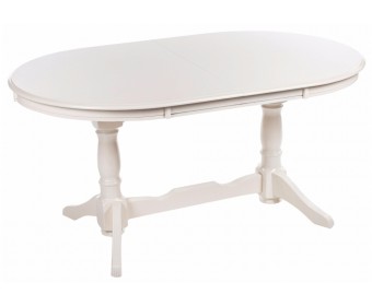 Стол раскладной Europa 160(276)х100х75 молочный