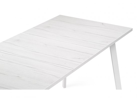 Стол раскладной Колон Лофт 120(160)х75х75 25 мм юта / белый матовый в Ростове-на-Дону
