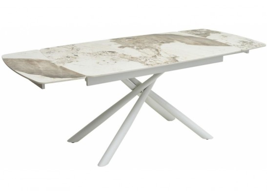 Стол Rivoli gloss luxury pandora sintered stone / white в Ростове-на-Дону