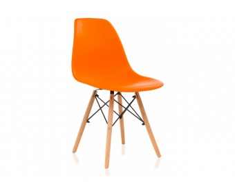Стул Eames PC-015 оранжевый