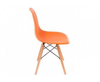 Стул Eames PC-015 оранжевый