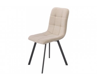 Стул на металлокаркасе Bruk beige / black