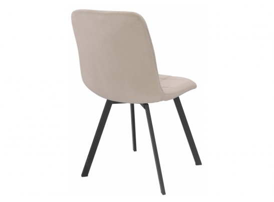 Стул на металлокаркасе Bruk beige / black в Ростове-на-Дону Стул на металлокаркасе Bruk beige / black в Ростове-на-Дону