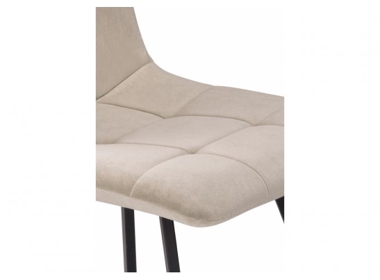 Стул на металлокаркасе Bruk beige / black в Ростове-на-Дону Стул на металлокаркасе Bruk beige / black в Ростове-на-Дону