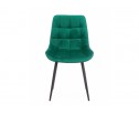 Стул на металлокаркасе Челси К зеленый (zd 667) / черный в Ростове-на-Дону