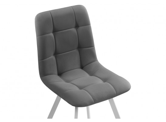 Стул на металлокаркасе Чилли темно-серый / белый в Ростове-на-Дону