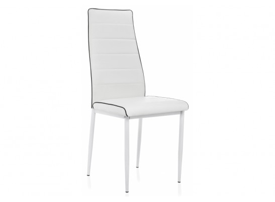 Стул на металлокаркасе DC2-001 white / black в Ростове-на-Дону