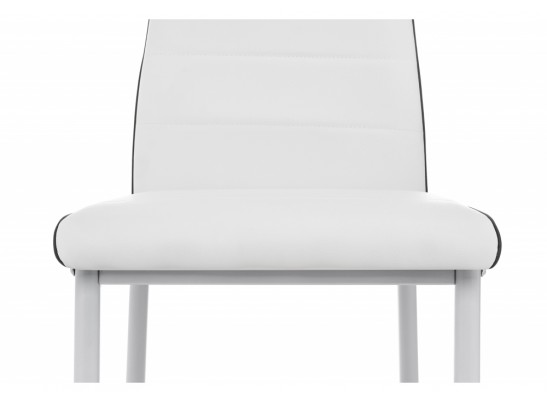 Стул на металлокаркасе DC2-001 white / black в Ростове-на-Дону Стул на металлокаркасе DC2-001 white / black в Ростове-на-Дону
