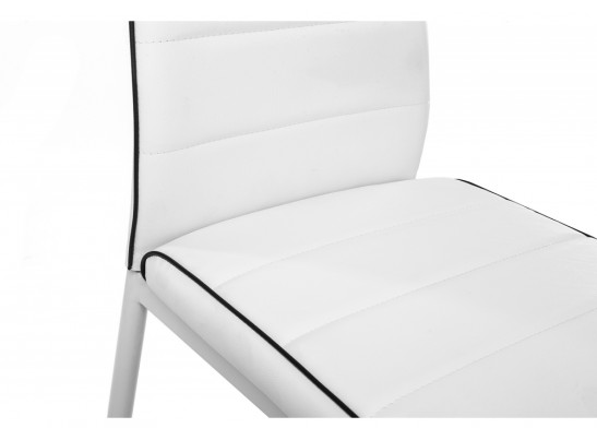 Стул на металлокаркасе DC2-001 white / black в Ростове-на-Дону Стул на металлокаркасе DC2-001 white / black в Ростове-на-Дону