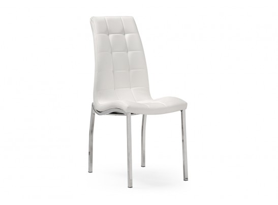 Стул на металлокаркасе DC2-092-2 white / chrome в Ростове-на-Дону
