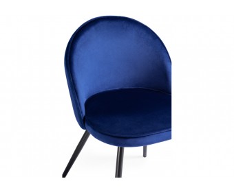 Стул на металлокаркасе Dodo blue