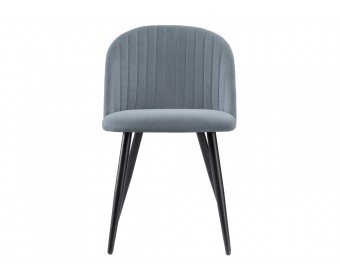 Стул на металлокаркасе Gabi 1 gray / black