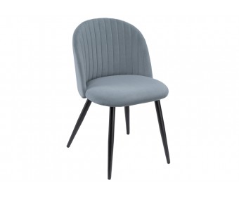 Стул на металлокаркасе Gabi 1 gray / black