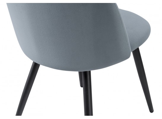 Стул на металлокаркасе Gabi 1 gray / black в Ростове-на-Дону