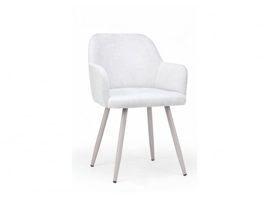 Стул на металлокаркасе Инфини светло-серый (ocean 021) / серый в Ростове-на-Дону