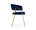 Стул на металлокаркасе Kamelia 1 dark blue / gold в Ростове-на-Дону