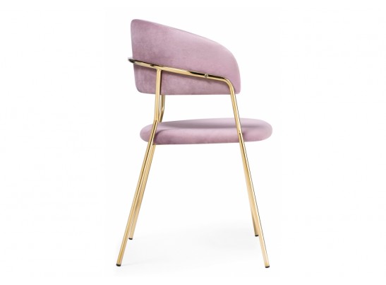 Стул на металлокаркасе Kamelia серый / золото в Ростове-на-Дону