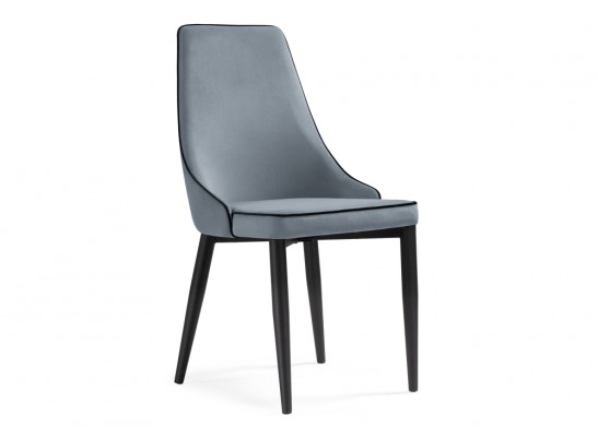 Стул на металлокаркасе Kora 1 gray / black в Ростове-на-Дону
