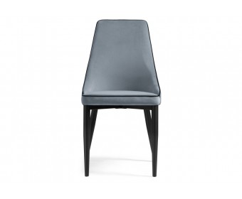 Стул на металлокаркасе Kora 1 gray / black