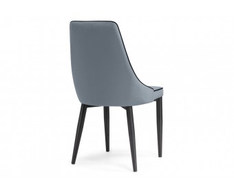 Стул на металлокаркасе Kora 1 gray / black