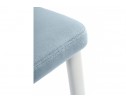 Стул на металлокаркасе Kora light blue / white в Ростове-на-Дону
