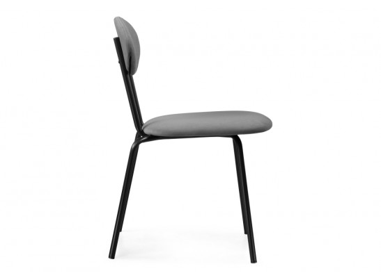 Стул на металлокаркасе Мареон катания сильвер / черный матовый в Ростове-на-Дону