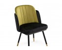 Стул на металлокаркасе Penelopa black / hakki / black / gold в Ростове-на-Дону
