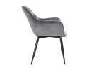 Стул на металлокаркасе Remo dark grey в Ростове-на-Дону