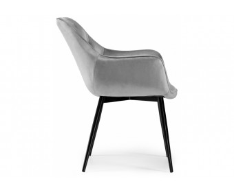 Стул на металлокаркасе Remo light gray
