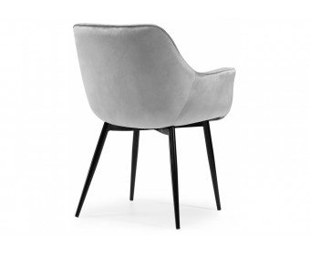 Стул на металлокаркасе Remo light gray