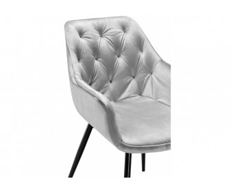 Стул на металлокаркасе Remo light gray