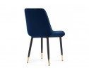 Стул на металлокаркасе Seda 1 dark blue / gold / black в Ростове-на-Дону