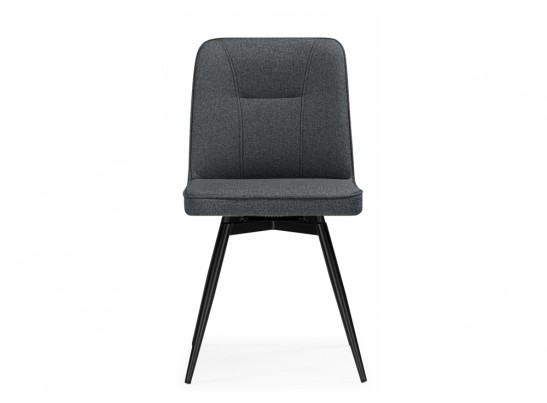 Стул на металлокаркасе Texas 3 поворотный темно-серый / черный в Ростове-на-Дону