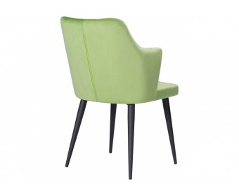 Стул на металлокаркасе Velen dark green