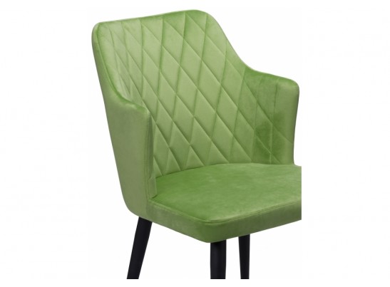 Стул на металлокаркасе Velen dark green в Ростове-на-Дону