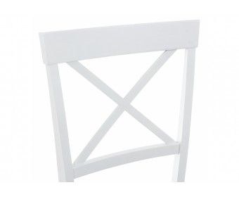 Стул Shem white / light grey
