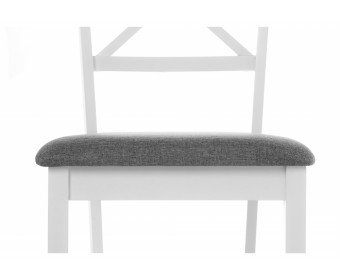 Стул Shem white / light grey
