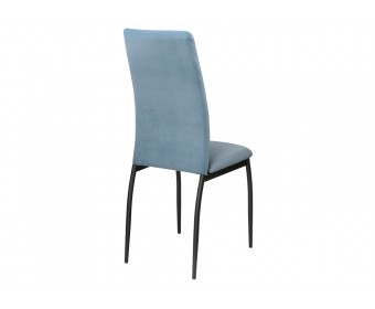 Стул Tod light blue / black