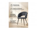 Стул на металлокаркасе Ball dark gray / black в Ростове-на-Дону