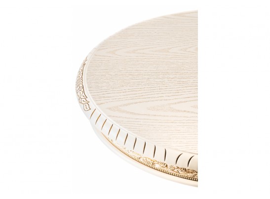 Журнальный столик Бернард 70х63 крем с золотой патиной в Ростове-на-Дону