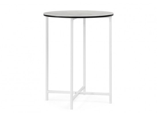 Журнальный столик Манеттия стекло мрамор золото / белый в Ростове-на-Дону