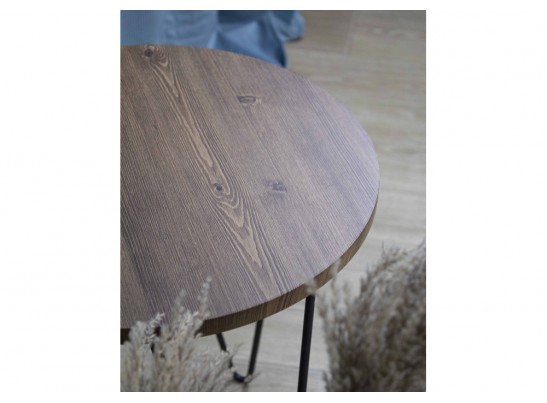 Журнальный столик SHT-CT79 светлый орех / черный муар в Ростове-на-Дону