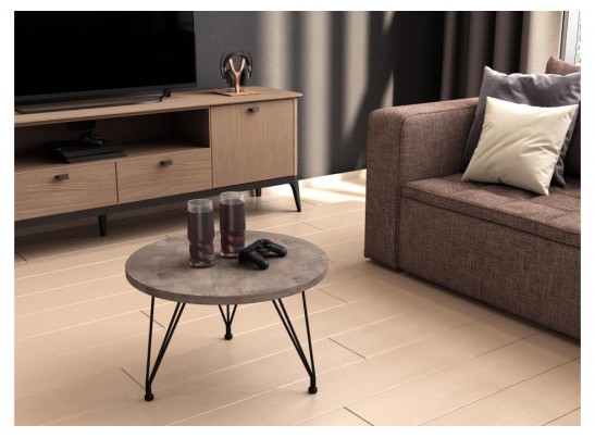 Журнальный столик SHT-CT29 хромикс бронза / черный муар в Ростове-на-Дону