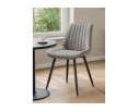 Стул на металлокаркасе Вейв светло-серый (hl 63) / 10К черный каркас в Ростове-на-Дону